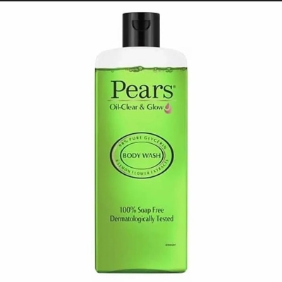 Picture of International product Skin care Pears Shower gel Oil clear and glow used for male/female - 250 ml