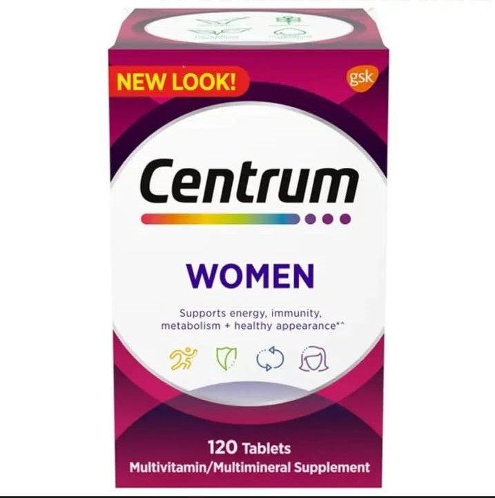 Picture of Centrum Women Multivitamin/Multimineral,120 Tablets