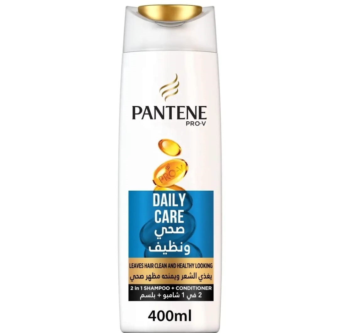 Picture of International UAE product Hair care Pantene Shampoo Daily care used for male/ female - 400 ml