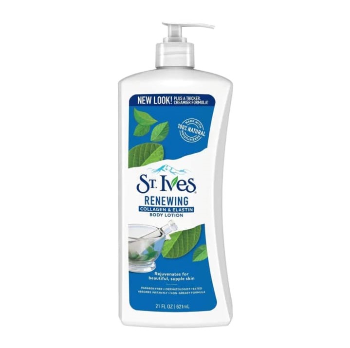 Picture of International new Zealand product Any season used st Ives RENEWING body lotion - 621 ml