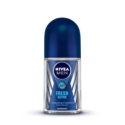 Picture of International Germany product Deodorant Roll on NIVEA MEN Fresh active used for male - 25 ml