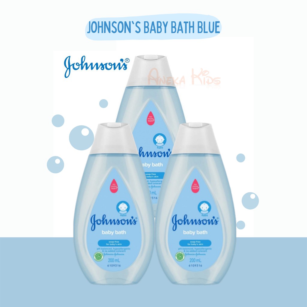 Picture of International Indonisia Product Johnson's Baby Bath Blue 200ml
