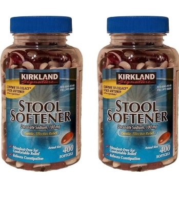 Picture of Kirkland Signature Stool Softener 100 mg, 400 Softgels