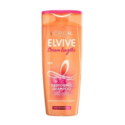 Picture of International Dubai Product L’Oréal ELVIVE Dream Lengths Restoring Shampoo for Long, Damaged Hair (400ml)