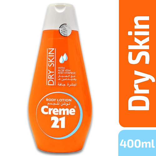 Picture of International Germany Product Crem 21 Vitamin E & Almond Oil Body Lotion for Ultra Dry Skin (400ml)