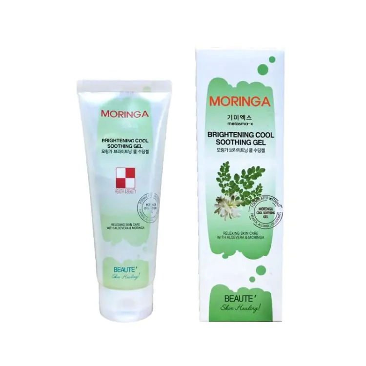 Picture of International Korean Product Skin care MORINGA Brightening Cool Soothing Gel used for male/female - 160 ml