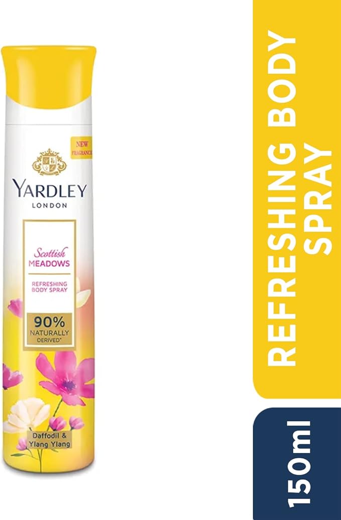 Picture of Yardley London Scottish Meadows Refreshing Body Spray 150ml