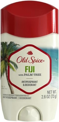 Picture of Old Spice Invisible Solid Antiperspirant Deodorant for Men Fiji with Palm Tree Scent Inspired by Nature 73gm