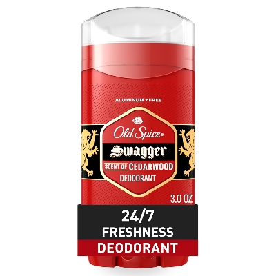 Picture of Old Spice Aluminum Free Deodorant for Men, 24/7 Odor Protection, 24/7 Freshness & Lasting Scent, Swagger with Cedarwood Scent 73gm