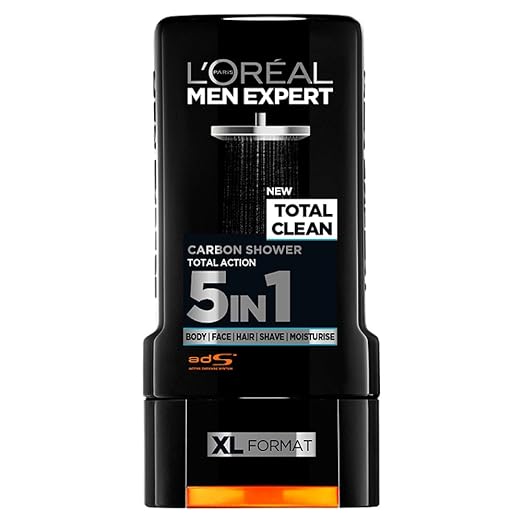 Picture of International Thailand product Loreal Shower gel Total clean 5 in 1 used for male - 300 ml