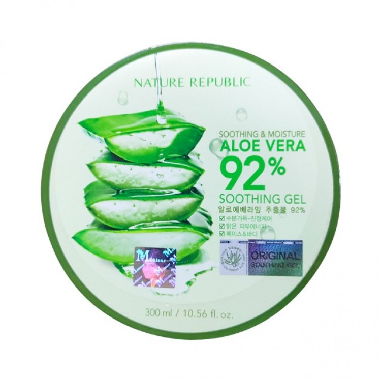 Picture of International Korean Product Nature Republic Soothing & Moisture Aloe Vera 92% Soothing Gel (300ml)