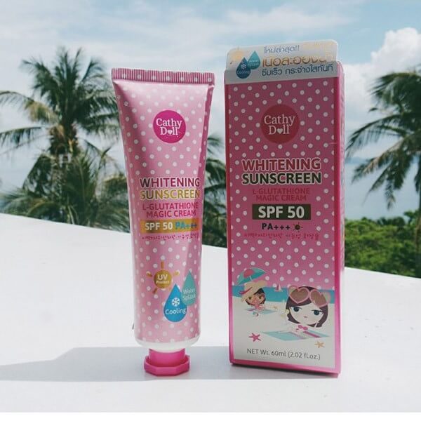 Picture of International Korean Product Cathy doll Sunscreen Magic Cream SPF 50 PA+++ 60ml