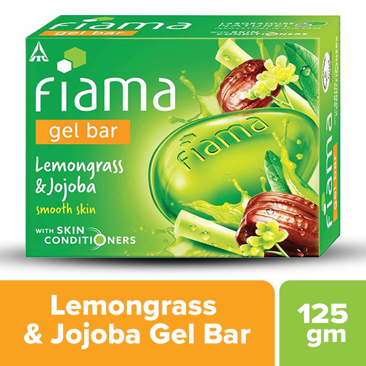 Picture of International Indian Product Fiama Di Wills Clear Spring Gel Bar Lemongrass and Jojoba, 125g