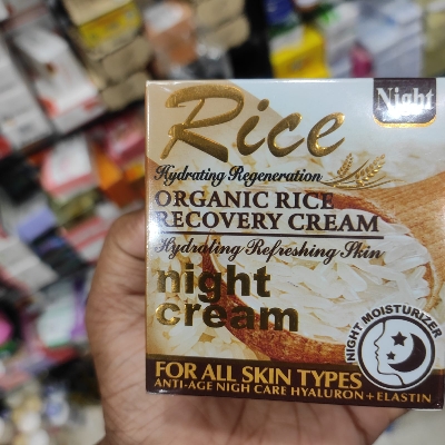 Picture of Fruit of The Wokali Rice Organic Rice Recovery Night Cream 50gm