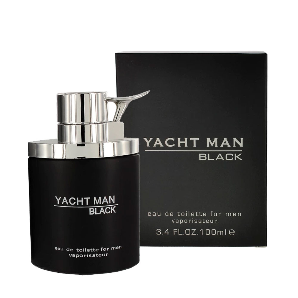 Picture of International UAE product Body perfume party scent Yacht man Black scent used for male - 100 ml