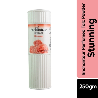 Picture of International Malaysian product Enchanteur Talcum Stunning Powder used for male/female - 250 gm