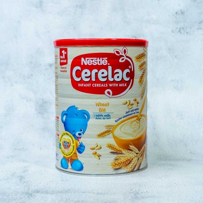 Picture of International European food item Cerelac infant cereals Wheat with Milk 12 months (Honey) - 400 gm