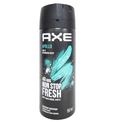 Picture of International European product Body spray AXE APOLLO used for male - 150 ml