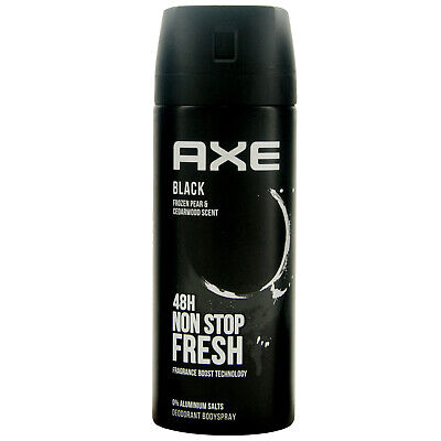 Picture of international european product body spray axe black used for male - 150 ml