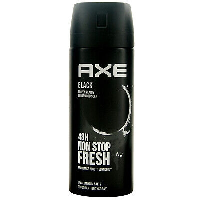 Picture of international european product body spray axe black used for male - 150 ml
