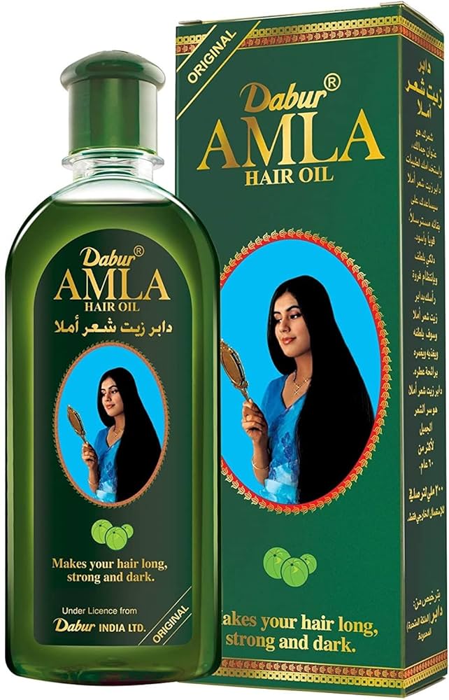 Picture of International UAE product Hair care Da_bur Amla hair oil used for male female - 200 ml
