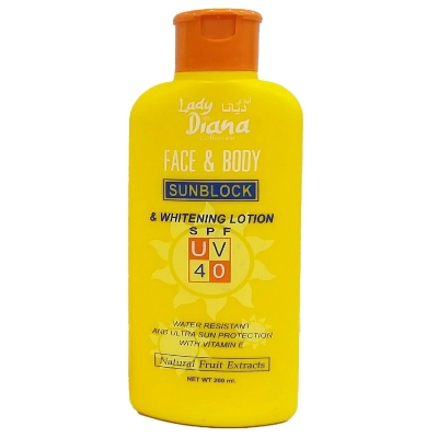 Picture of International Thailand Product Lady Diana Sunblock Lotion-200ml