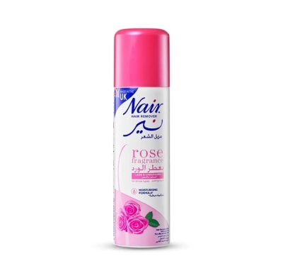 Picture of International UK product unwanted Hair removal spray Nair lemon fragrance used for male/ female - 200 ml