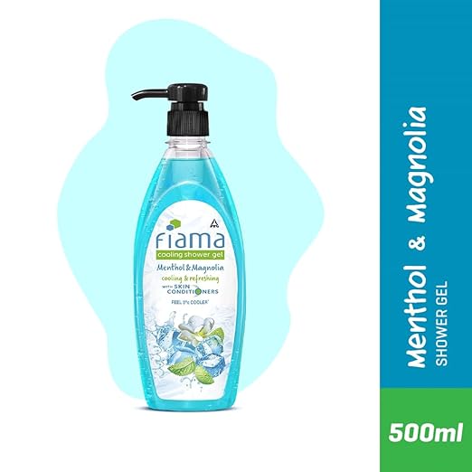 Picture of Indian Product Fiama Cooling Body Wash Shower Gel Menthol & Magnolia, 500ml