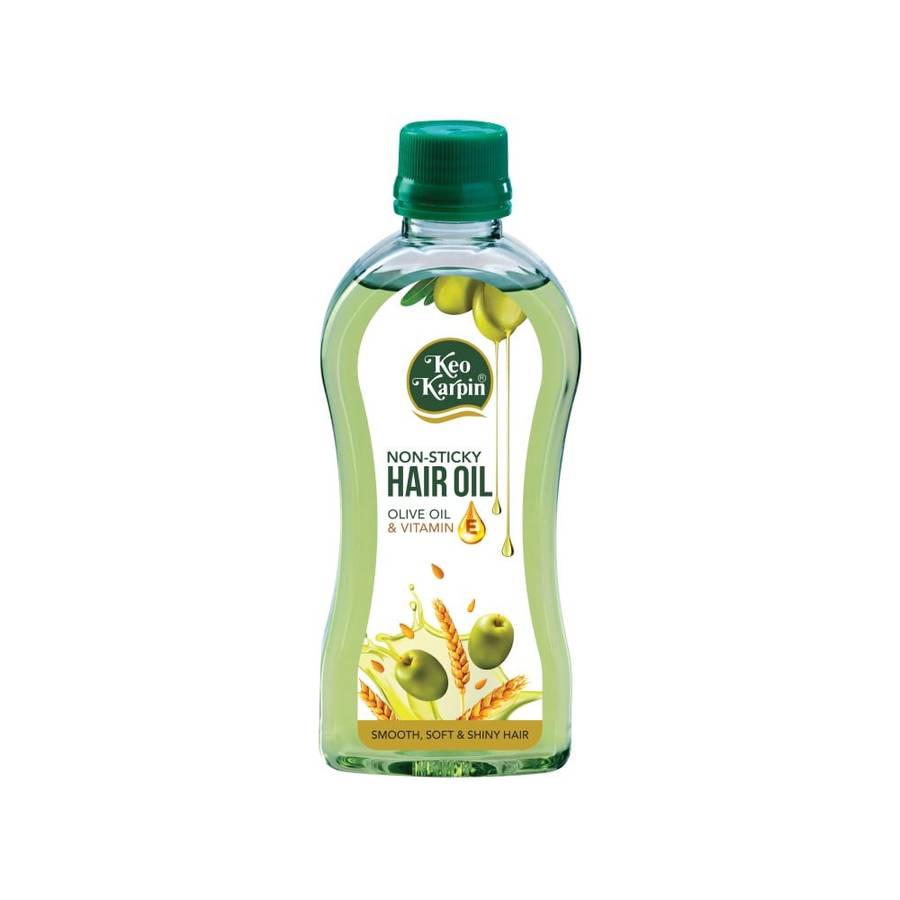 Picture of International Indian Product Keo Karpin Non Sticky Hair Oil Olive Oil & Vitamin E-200ml