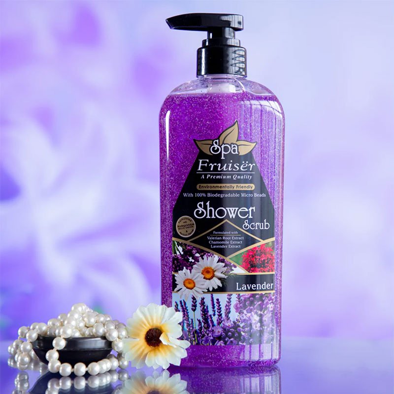 Picture of International Malisiyan Product Spa Fruiser Shower Scrub (Lavender 730 Ml)