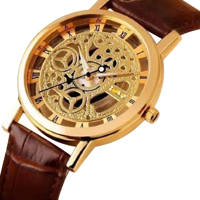 Picture of Leather Analog Watch For men