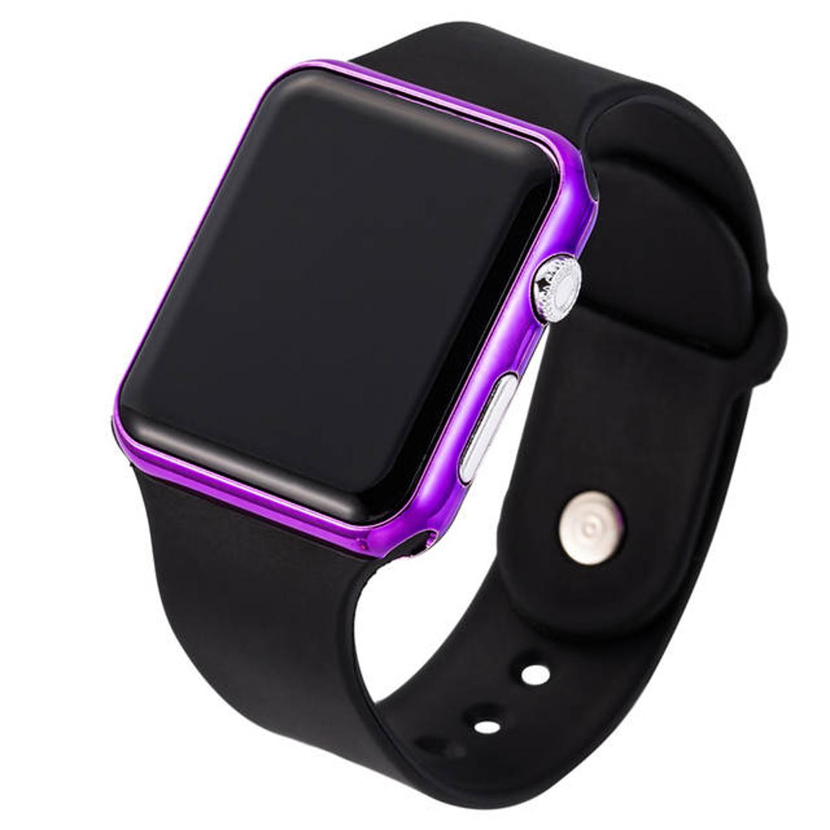 Picture of Fashionable Square LED Digital Sports Watch, Waterproof LED Wrist Watch