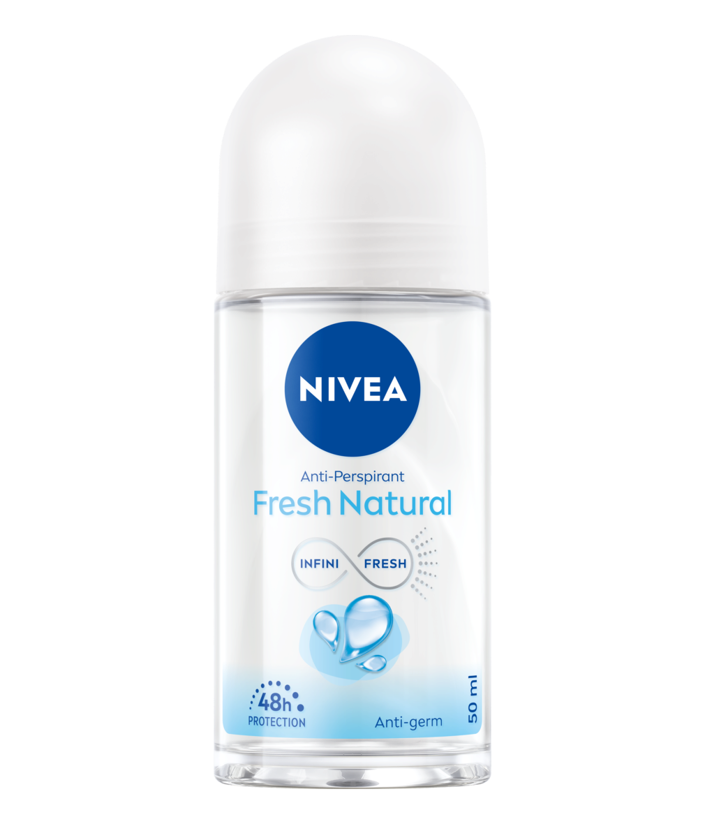 Picture of Nivea Anti-Perspirant Fresh Natural Deodorant Roll On - 50ml