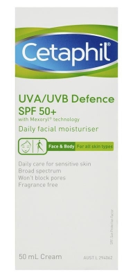 Picture of Cetaphil UVA/UVB Defense Cream SPF 50+ 50ml