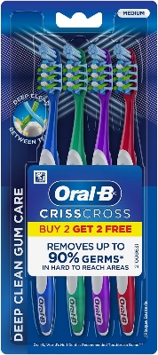 Picture of Oral B - The Complete Toothcare Mouthcare Range of toothbrushes - Ultrathin Sensitive - Sensitive whitening - Cavity Defense - Pro Health (Pro- Health - All Rounder)