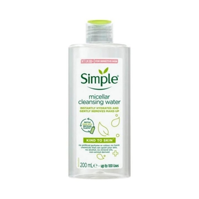Picture of Simple Kind To Skin Micellar Cleansing Water Size: 200ml