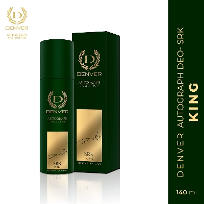Picture of DENVER SRK King Deodorant Autograph Collection - (140ML)