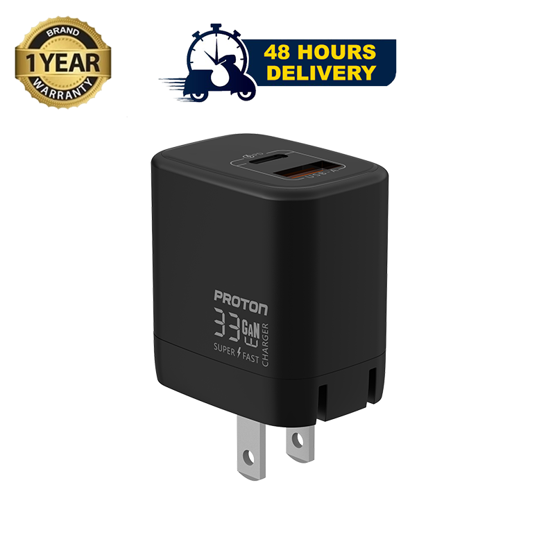 Picture of Proton Mobile Charger RE- 33W GAN Charger Dual Port G33