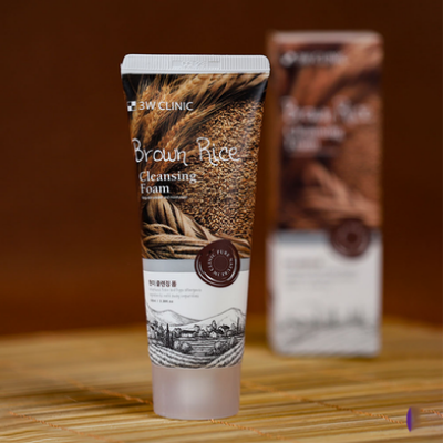 Picture of 3w Clinic Brown Rice Foam Cleansing - 100ml