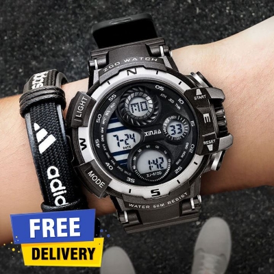 Picture of New Sports Electronic Men's Watch Nightlight Outdoor Multifunctional Student Watch