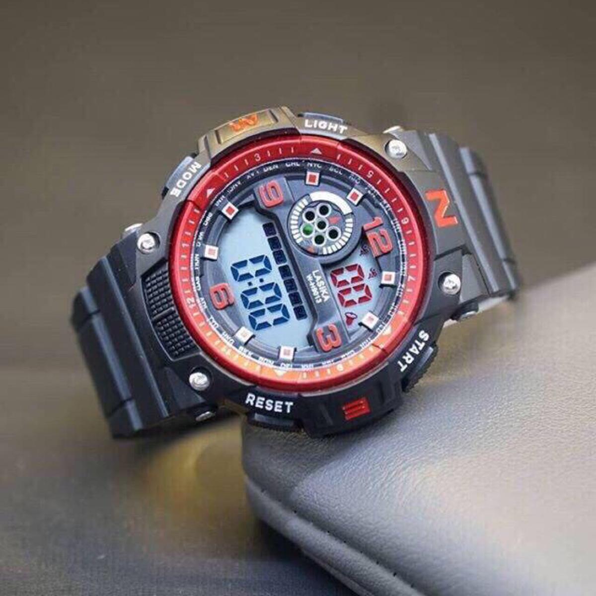 Picture of LASIKA W-H9013 Waterproof Silicon Watch  for Men - Black(null)