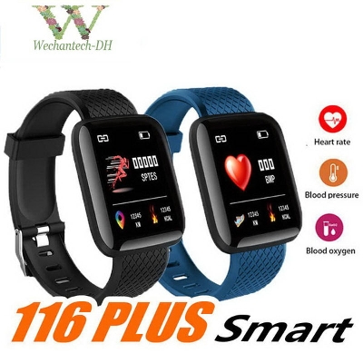 Picture of D116 PLUS Smart Bracelet Heart Rate Blood Pressure Monitor Wristbands Outdoor Sports Fitness Band Waterproof Smart Digital Watch