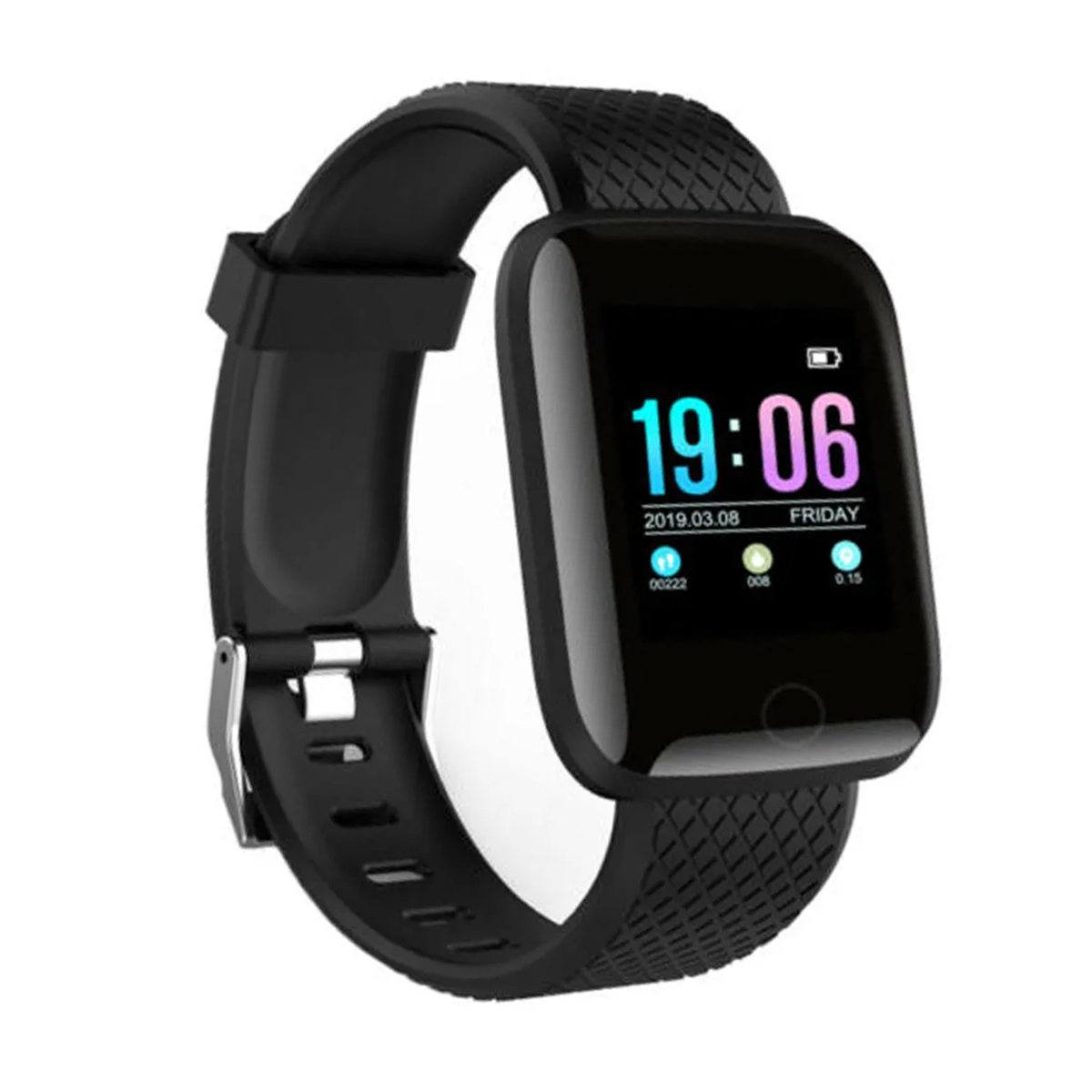 Picture of Experience the Next Level of Fitness Tracking and Style with the D116 PLUS Smart Bracelet Fitness Band