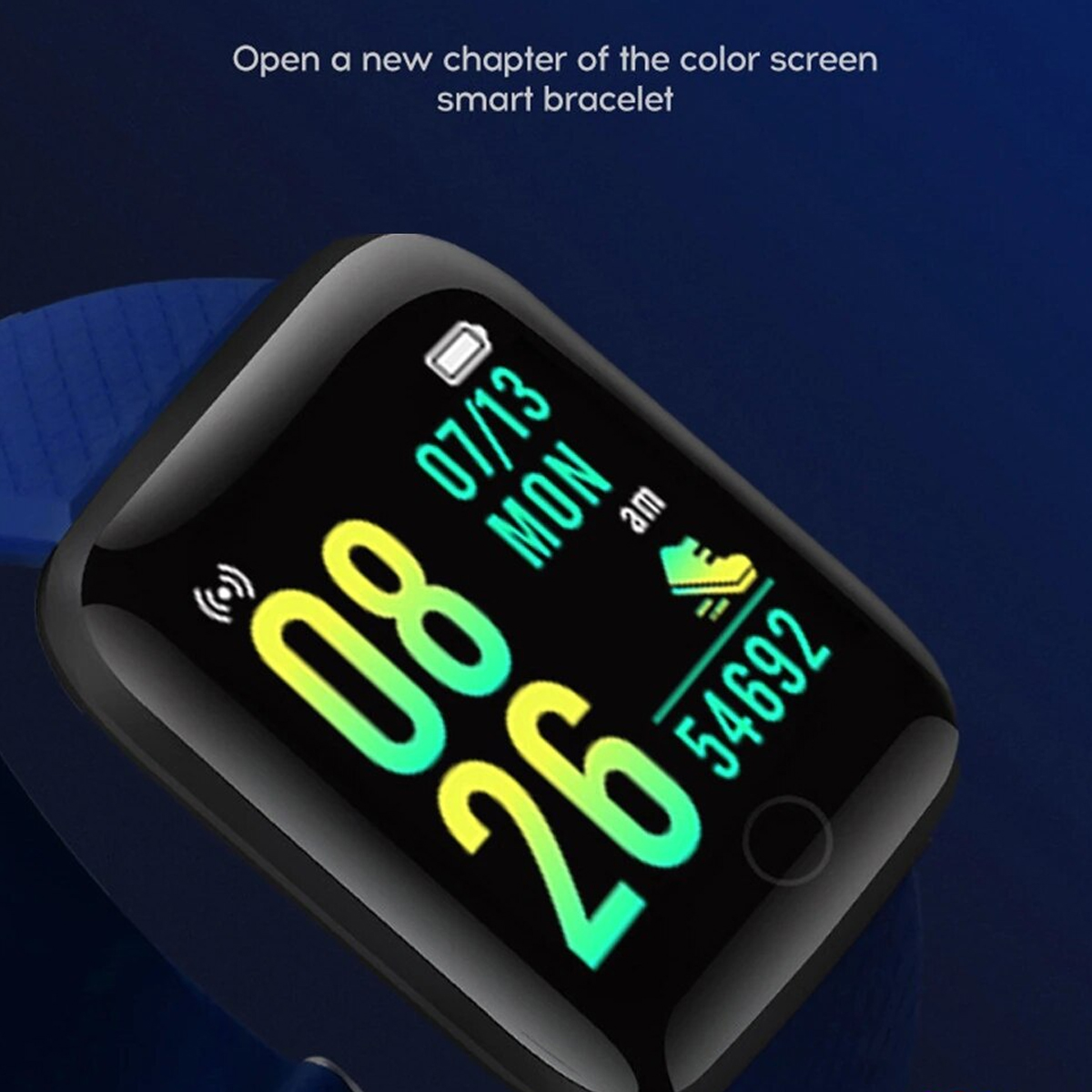 Picture of Experience the Next Level of Fitness Tracking and Style with the D116 PLUS Smart Bracelet Fitness Band