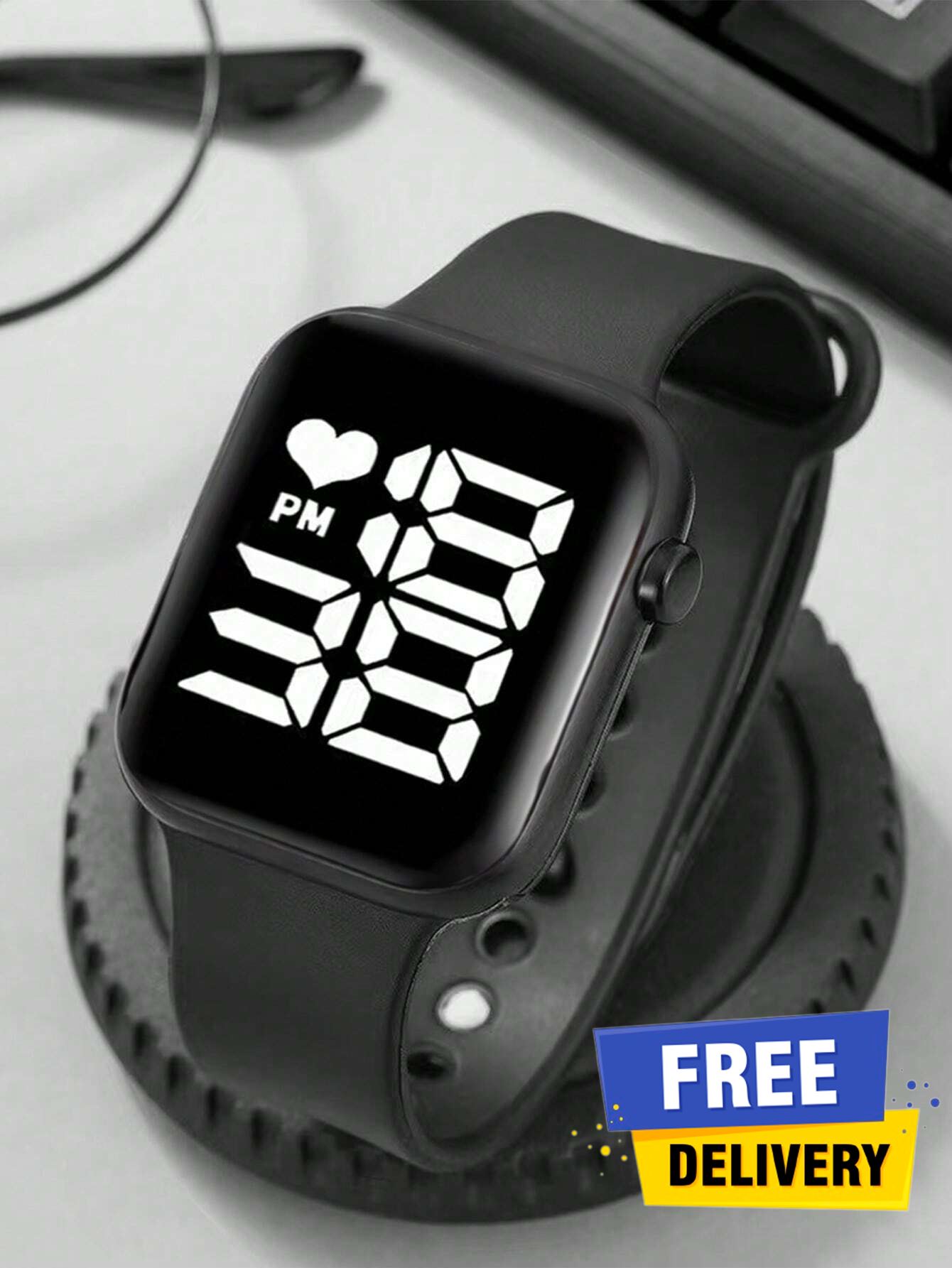 Picture of Colorful Square LED Digital Sports Watch ,  Water Resistance LED Wrist Watch(null) - Watch For Men - Watch - Watch For Men - Watch - ঘড়ি - Watch For Men