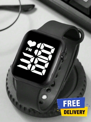 Picture of Colorful Square LED Digital Sports Watch ,  Water Resistance LED Wrist Watch(null) - Watch For Men - Watch - Watch For Men - Watch - ঘড়ি - Watch For Men