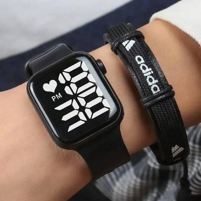 Picture of Colorful Square LED Digital Sports Watch ,  Water Resistance LED Wrist Watch(null) - Watch For Men - Watch - Watch For Men - Watch - ঘড়ি - Watch For Men