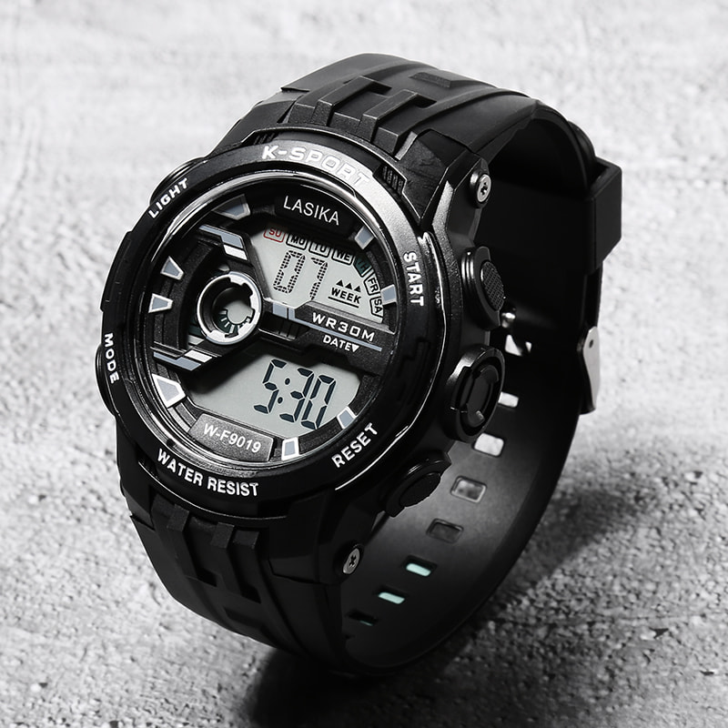 Picture of LASIKA W-H9019 Water Resistance/ Waterproof Silicon Digital Watch for Men