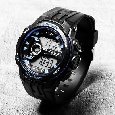 Picture of LASIKA W-H9019 Water Resistance/ Waterproof Silicon Digital Watch for Men