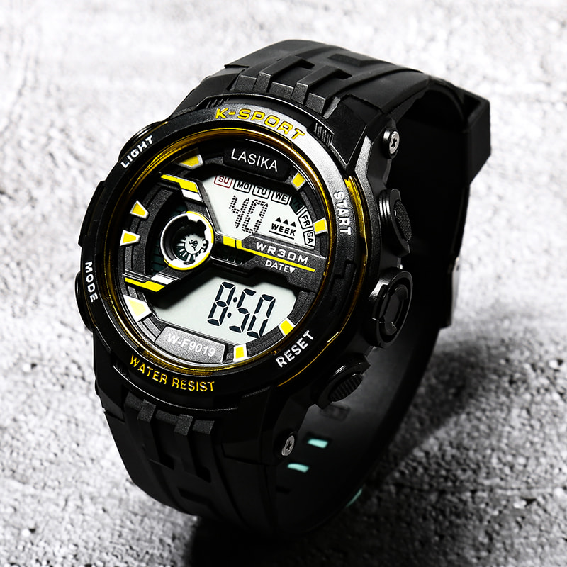 Picture of LASIKA W-H9019 Water Resistance/ Waterproof Silicon Digital Watch for Men